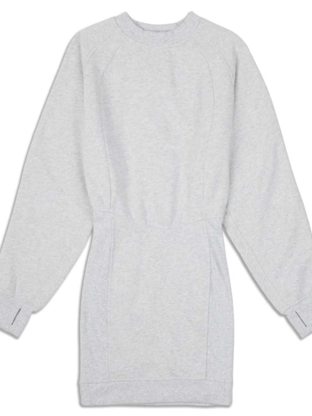 Lululemon Scuba Dress Size 0 Heathered Core Ultra Light Grey